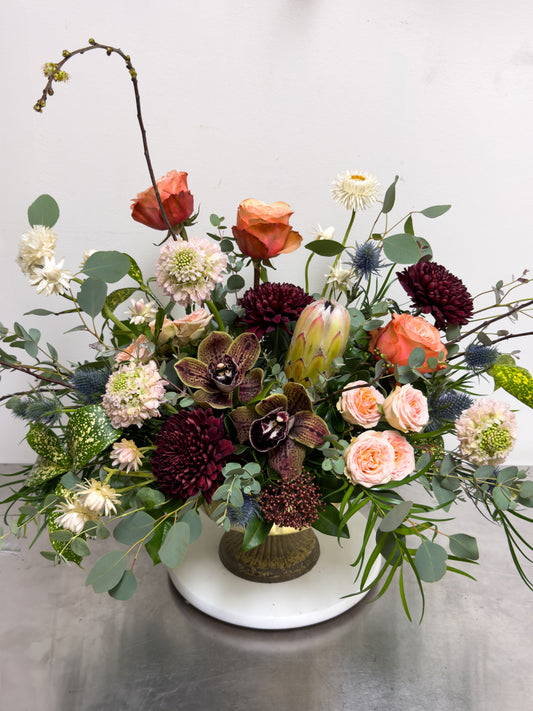 Statement Extra large Vase of flowers
