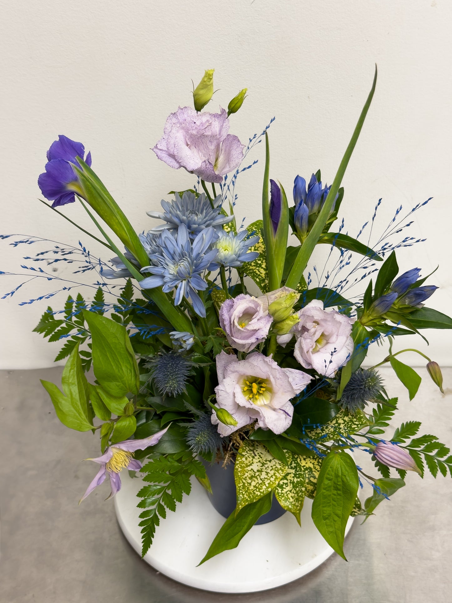 Large Vase of Flowers